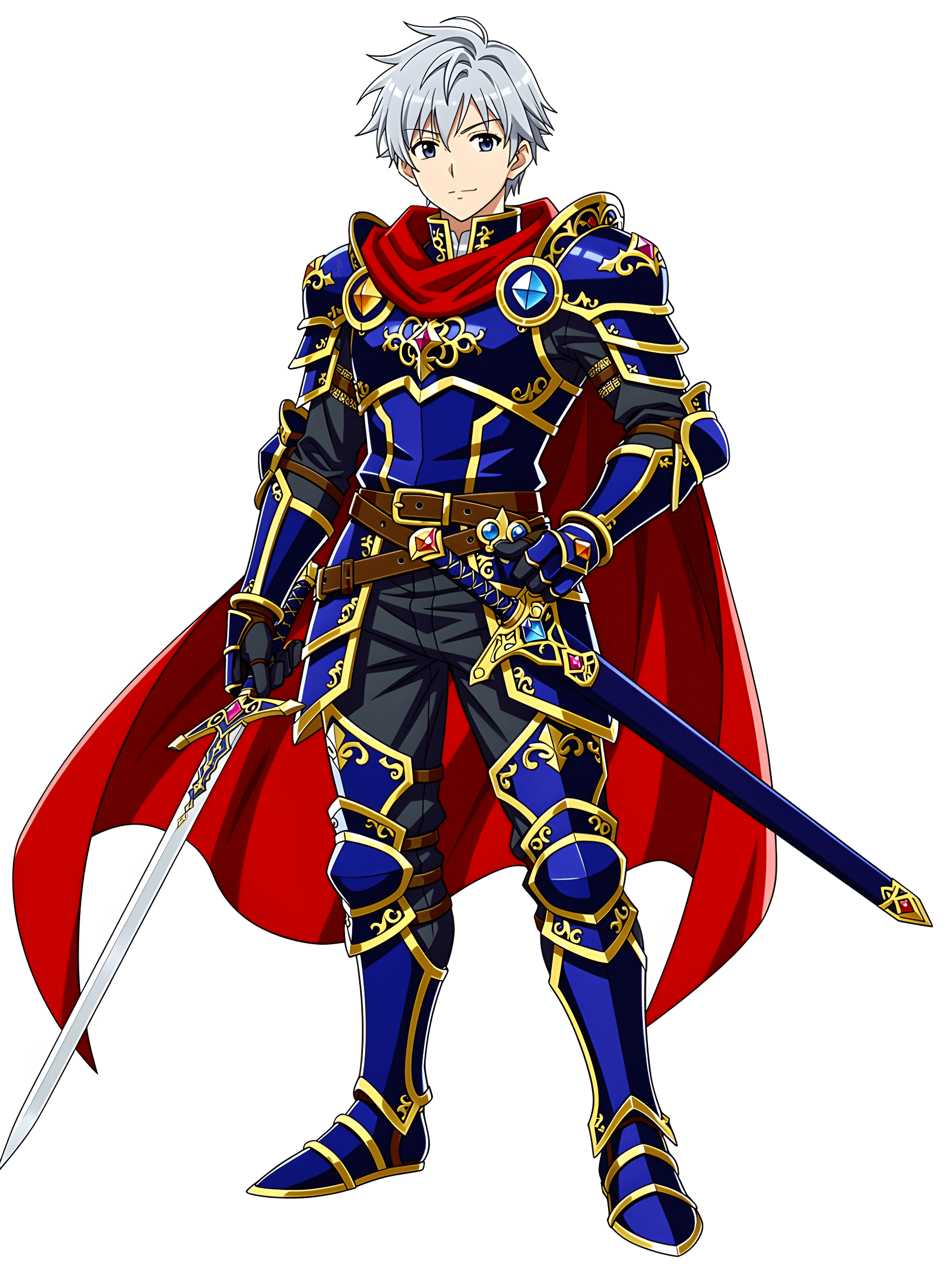 JRPGヒーロースタイルで生成した騎士
